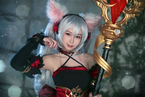 Mobile Game Thine Gets The Spiral Cats Cosplay Treatment