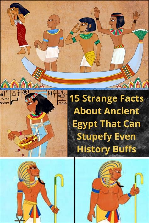 weird facts about ancient egypt