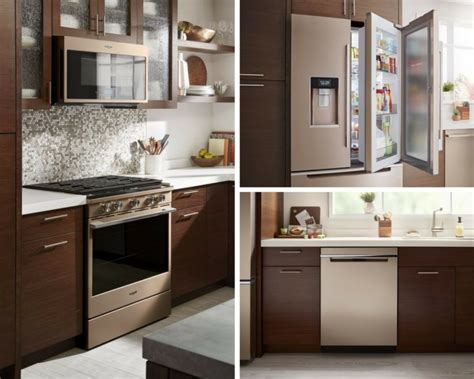 Introducing The Whirlpool Sunset Bronze Suite Bakers Appliance Canada