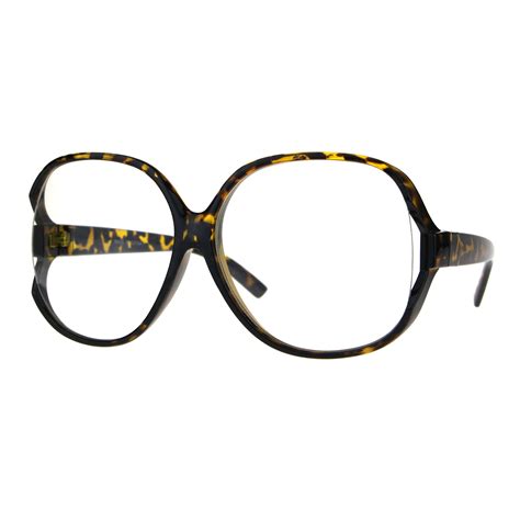 Womens Oversize Exposed Lens Butterfly Granny Plastic Eyeglasses Ebay