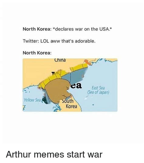 North Korea Declares War On The Usa Twitter Lol Aww Thats Adorable