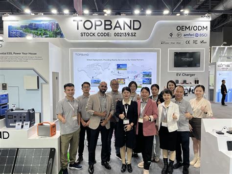 Exhibition News Topband Battery Breathtaking Debut At 2023 Hong Kong