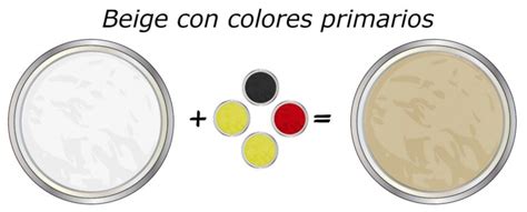 Cómo hacer Color Beige con pinturas varias opciones