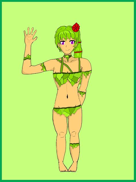 My First Fanart Of The Dryad Terraria
