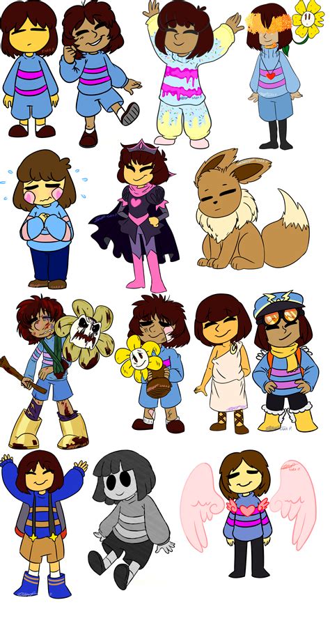Get A Load Of All These Aus Undertale Undertale Cute Anime