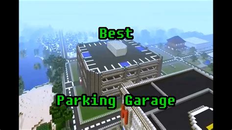 Minecraft Parking Garageparkade With Pedway Suburbia City Xbox One