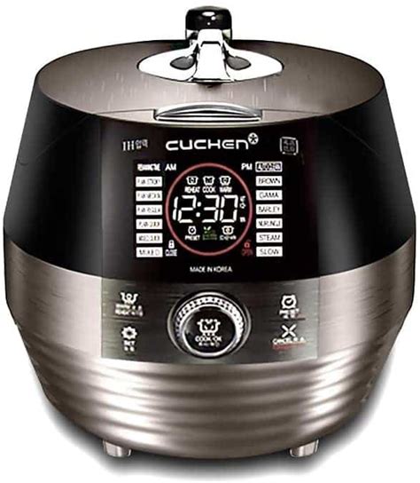 Cuchen Ih Pressure Rice Cooker Cjh Pc0610rc Review We Know Rice