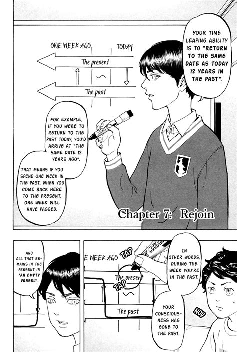 Watching the news, takemichi hanagaki learns that his girlfriend from way back in middle school, hinata tachibana, has died. Tokyo Revengers, Chapter 7 - Tokyo Revengers Manga Online