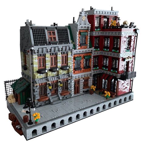 Modular City Block In 2020 Lego Design Lego House Lego Modular