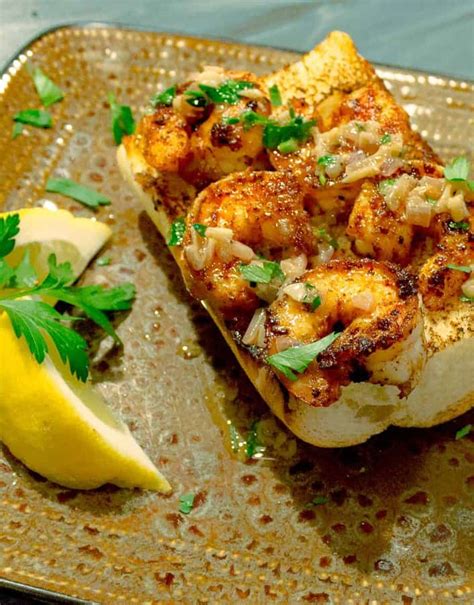 Spicy Shrimp Toasts With Lemon Garlic Butter Savor With Jennifer