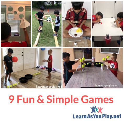 9 Fun And Simple Games Learn As You Play