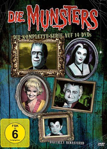 Ihr Uncut Dvd Shop Die Munsters Die Komplette Serie 14 Dvds