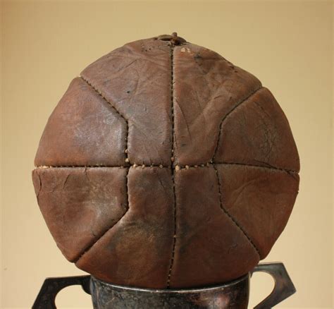 Rare 8 Panel Leather Youth League Football C1880 Soccer Ball