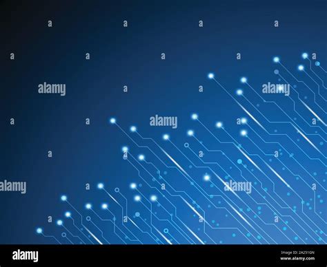 Vector Background Electronic Circuits Design Stock Vector Image And Art