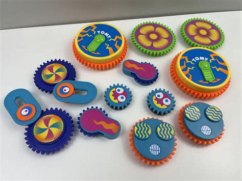 12 Replacement Gears To Tomy Gearation Magnetic Board Sensory Toy