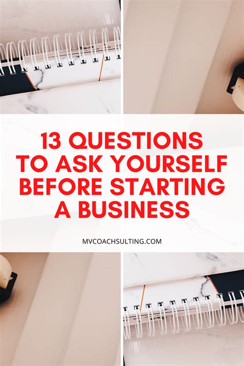 13 questions to ask yourself before starting a business smallbusiness marketingtips questions