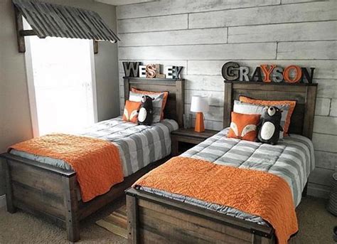 Update any kids room with these colour ideas using gray, blue, red, orange and more! My Three Favorite Color Schemes for a Boy's Bedroom ...