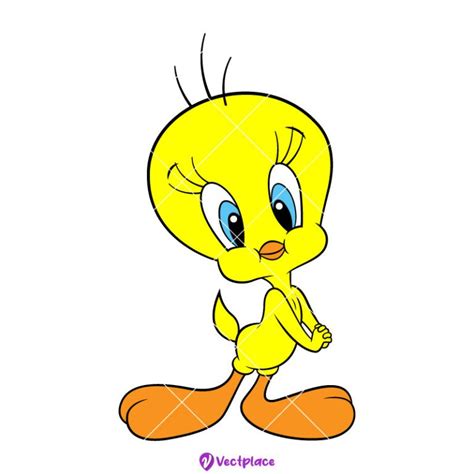 Tweety Bird Svg Cut File Cricut Png Vector Vectplace