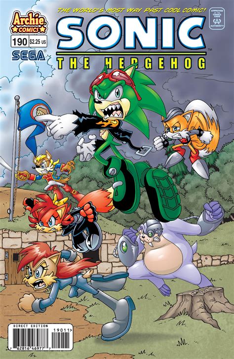 Archie Sonic The Hedgehog Issue 190 Mobius Encyclopaedia Fandom
