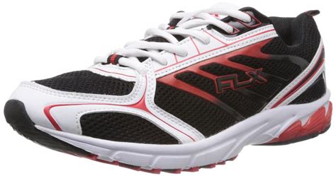 Buy Flx Mens Para Trainer Black And Red Running Shoes 7 Uk Rp1101