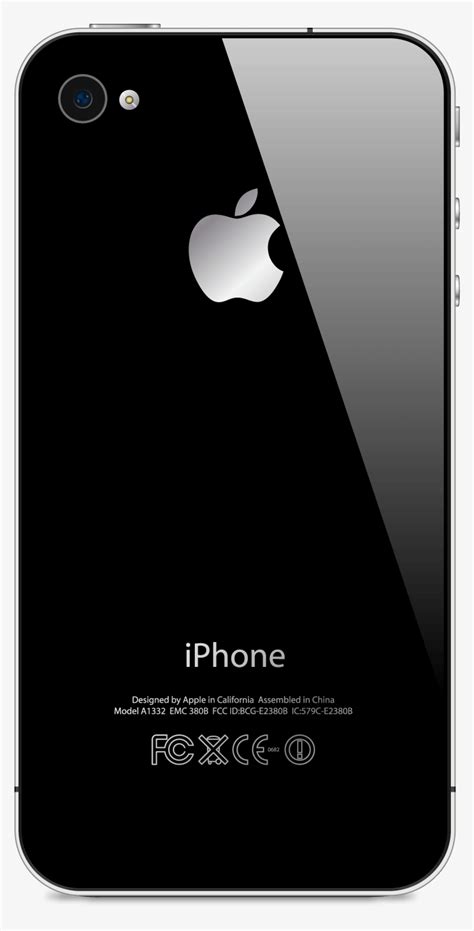 Back Iphone Iphone 4 Back Transparent Png 1024x1755 Free Download