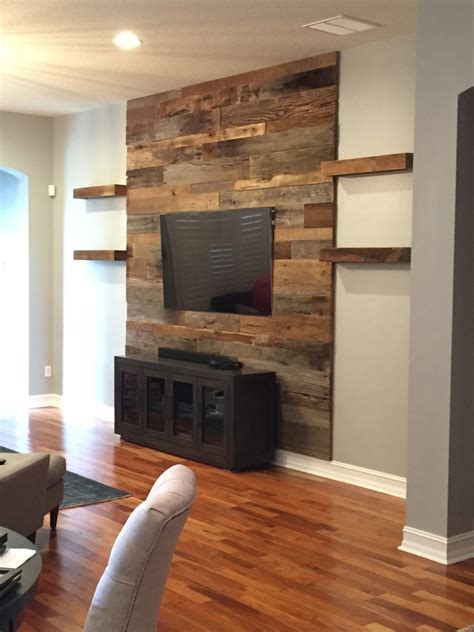 20 Pretty Wood Accent Wall Living Room Home Decoration And