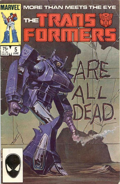 Read Online The Transformers 1984 Comic Issue 5