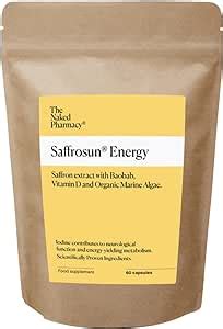 The Naked Pharmacy Saffrosun Energy Natural Saffron Supplements