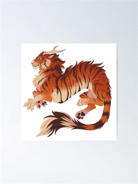 "Japanese tiger dragon" Poster for Sale by just-a-ghost | Redbubble