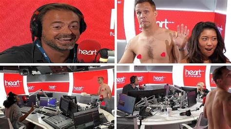 Startled Heart Radio Presenters Realise Studio Cleaners Are Naked Youtube