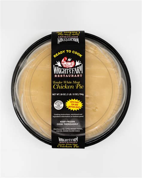 Frozen Chicken Pies 28oz 4case Little Rhody Foods