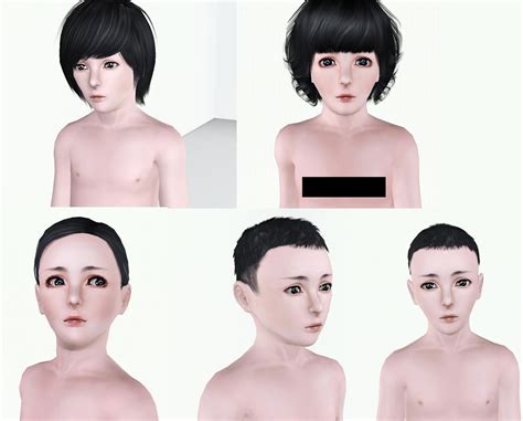 Mod The Sims Childrens Two Skin Tone Types