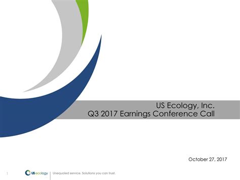 Us Ecology Inc 2017 Q3 Results Earnings Call Slides Nysersg
