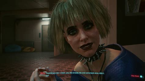 Cyberpunk 2077 Playing For Time V Tells Misty About Jackie Gives