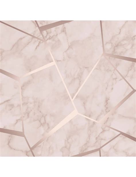 Fine Decor Fractal Marble Geometric Wallpaper Beme