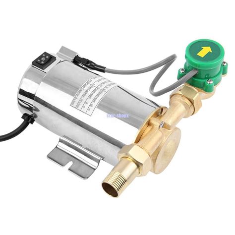 A pump and a tank. 90W Automatic Domestic Shower Pressure Water Booster ...