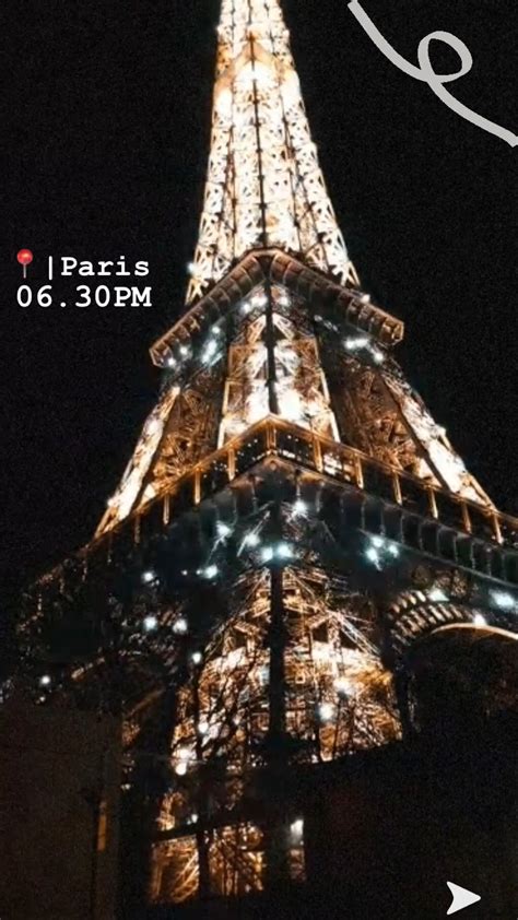 Insta Story Paris Paris Instagram Eiffel Tower