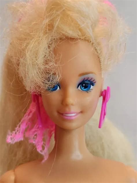 Mattel Totally Hair Barbie Doll Nude For Ooak Or Spa Day In Euc B Picclick