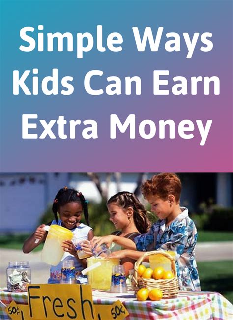 Simple Ways Kids Can Earn Extra Money Homey App For Families