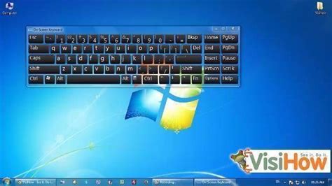 Enable On Screen Keyboard In Windows 7 Visihow