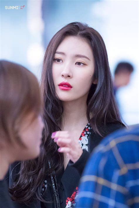 “170914 Sunmi At Incheon Airport Heading To Paris ･ﾟ ” Wonder Girls Members Kpop Girls