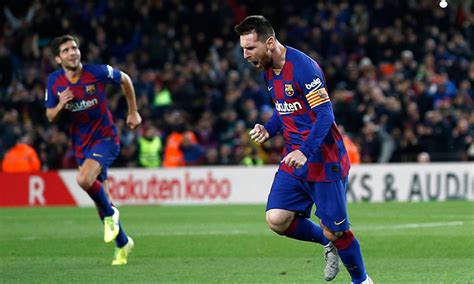 We link to the best sources from around the world. Messi's hat-trick puts Barcelona back on top - GulfToday