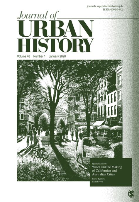 Buy Journal Of Urban History Subscription Sage Publications