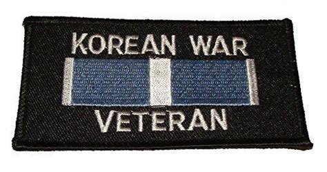 Korean War Veteran W Korean War Service Ribbon Patch 38th Parallel Dmz