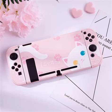 Aesthetic Kitty And Seal Series Nintendo Switch Casing Getaholic Studio