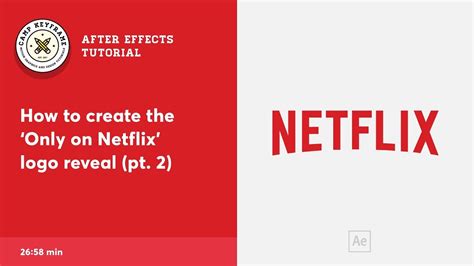 All from our global community of videographers and motion graphics designers. After Effects Tutorial - Netflix Logo (Part 2) - YouTube