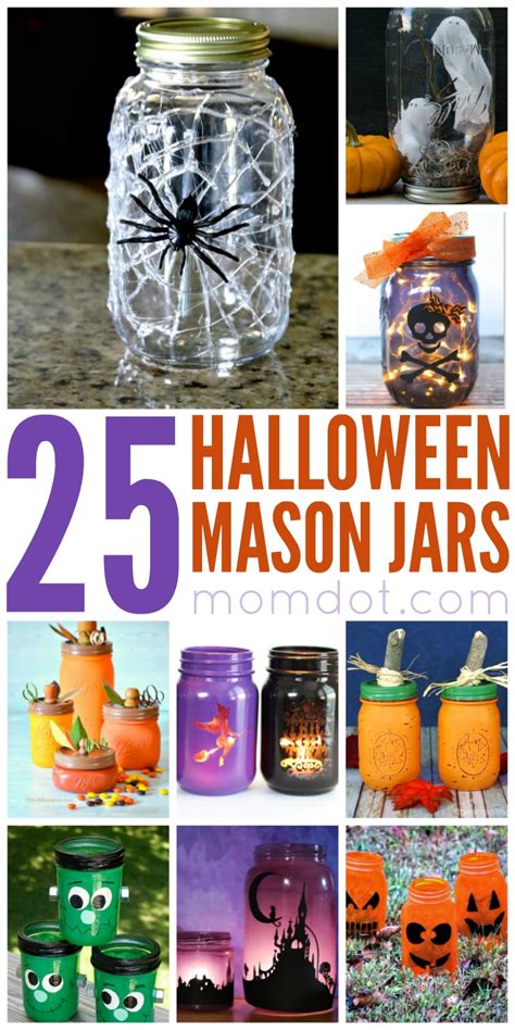 25 Halloween Mason Jar Ideas Momdot