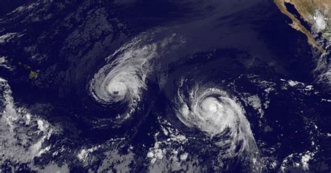 Double Trouble Hawaii Braces For Hurricanes Iselle And Julio