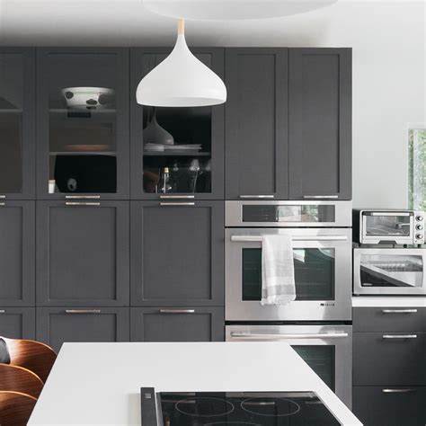 Charcoal Gray Kitchen Cabinets Dark Gray Kitchen Cabinets Design