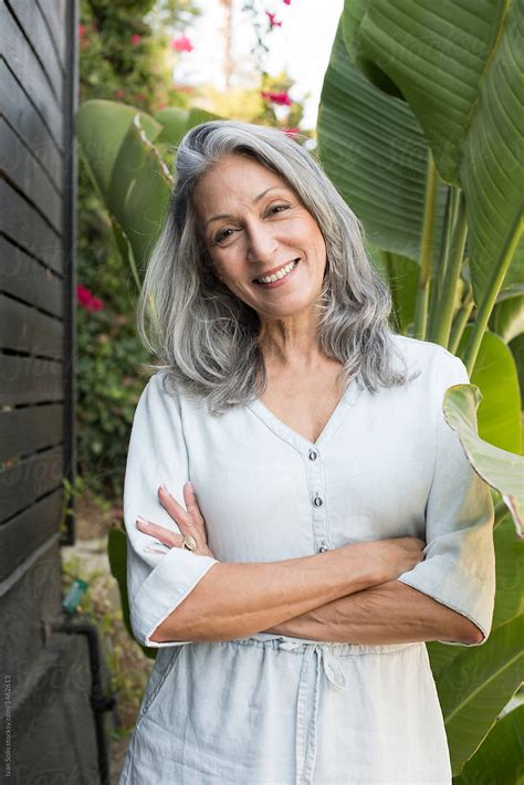 Beautiful Senior Aged Woman By Ivan Solis